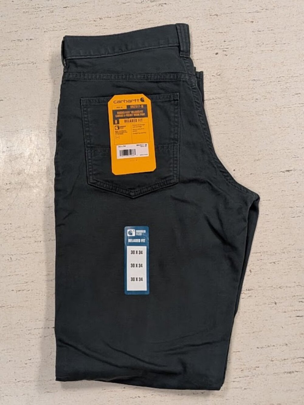 Carhartt Rugged Flex Relaxed Fit Work Pan 30x34, Elm